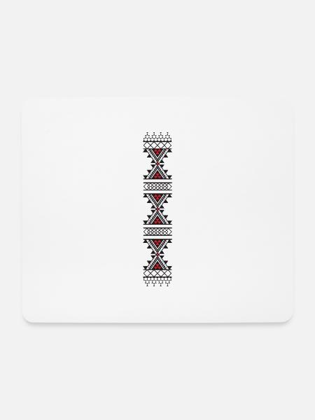 MOTIVE AMAZIGH BERBER KABYLE Z AMAZIGH ALGERIEN - Mousepad (Querformat) - Weiß