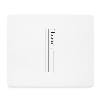 Highlife T-Shirt - Mousepad (Querformat) - Weiß - Vorne