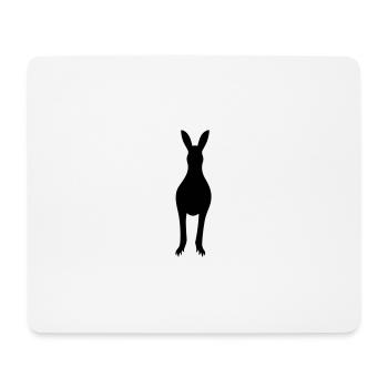 kangaroo - Mouse Pad (horizontal) - white - Front