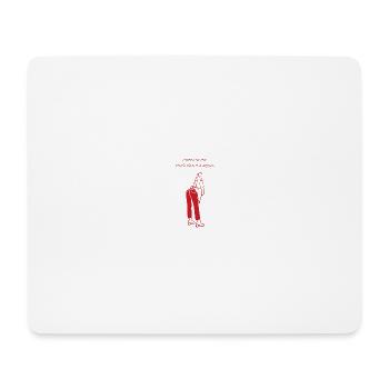 Citations non motivantes - mémo pour moi - Tapis de souris (format paysage) - blanc - Devant