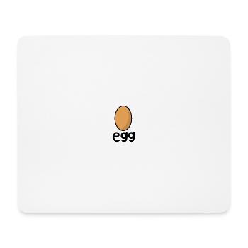 egg - Mouse Pad (horizontal) - white - Front