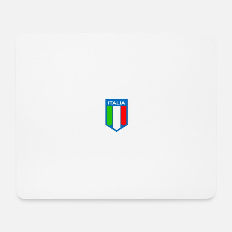 Hinweis Italia - Mousepad (Querformat) - Weiß