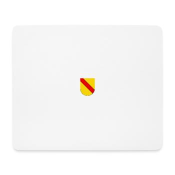 Badisches Wappen einfach - Mousepad (Querformat) - Weiß - Vorne