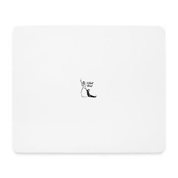 Ich hab einen - Mousepad (Querformat) - Weiß - Vorne