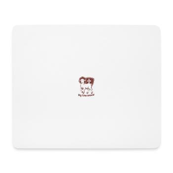 Lamm: By the Blood - Mousepad (Querformat) - Weiß - Vorne