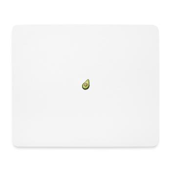 Avocat hipster fruit petit cadeau - Tapis de souris (format paysage) - blanc - Devant