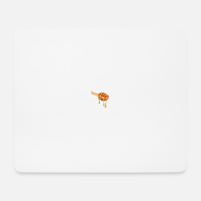 honey - Mouse Pad (horizontal) - white