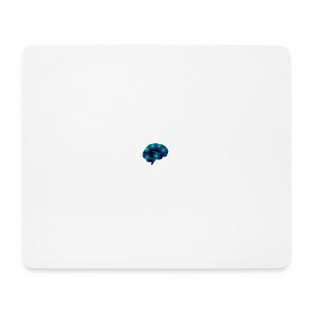 Voies du cerveau cerveau neurones bleu smart - Tapis de souris (format paysage) - blanc - Devant