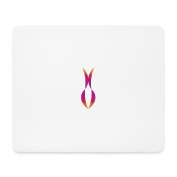 trennen - Mousepad (Querformat) - Weiß - Vorne
