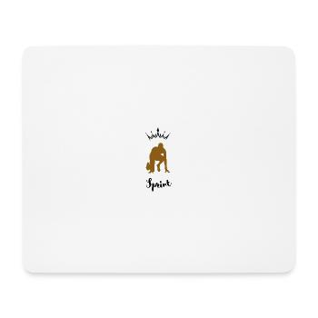 Sprint Silhouette - Mouse Pad (horizontal) - white - Front