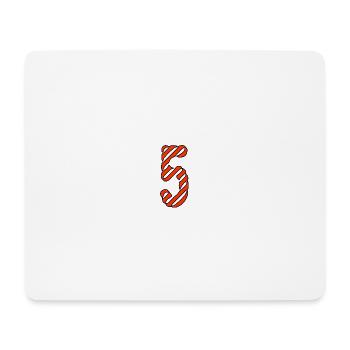 5. 5 JAHRE. 5-JÄHRIGES JUBILÄUM. 5-JÄHRIGES JUBILÄUM. 5. - Mousepad (Querformat) - Weiß - Vorne