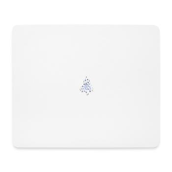 WinterTanne Christmas-Tree Pullover / Mütze - Mousepad (Querformat) - Weiß - Vorne