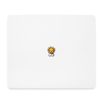 Laughing Sun - Mouse Pad (horizontal) - white - Front