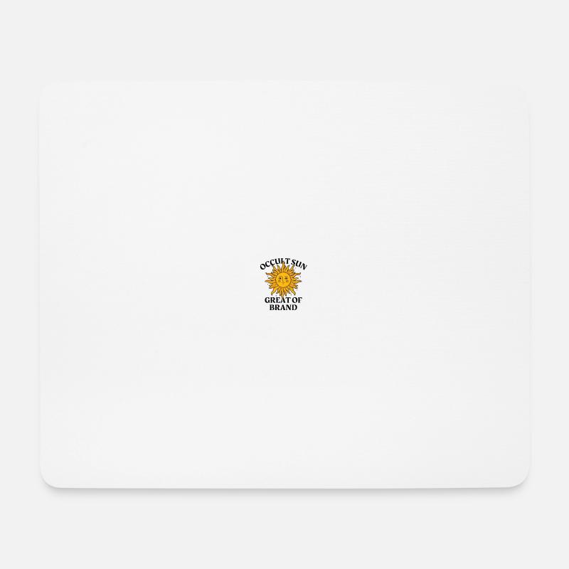 Sonne Sonne Design - Mousepad (Querformat) - Weiß