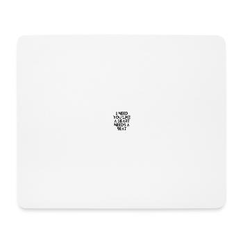 love Beat - Mousepad (Querformat) - Weiß - Vorne