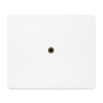 Cercle - Tapis de souris (format paysage) - blanc - Devant