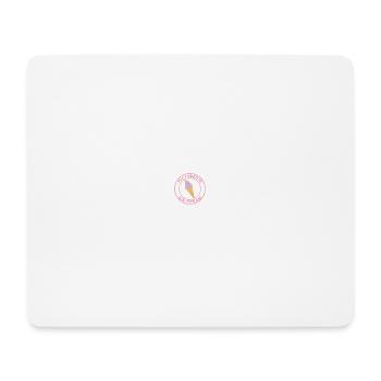 ALLES, WAS ICH BRAUCHE, IST EIS - Mousepad (Querformat) - Weiß - Vorne