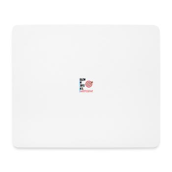focus - Tapis de souris (format paysage) - blanc - Devant