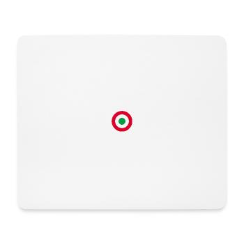 Tricolore Bella Italia - Mousepad (Querformat) - Weiß - Vorne