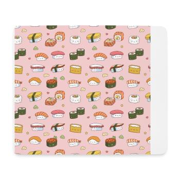 Motif de sushi japonais mignon - Tapis de souris (format paysage) - blanc - Devant