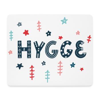 Hygge time - Mousepad (Querformat) - Weiß - Vorne