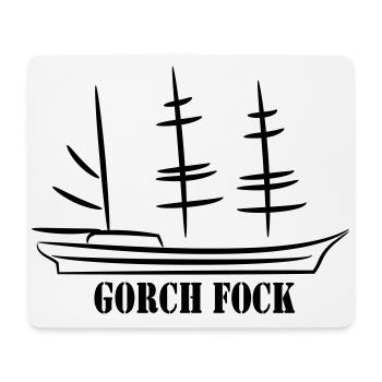 gorch fock detusche marine - Mousepad (Querformat) - Weiß - Vorne