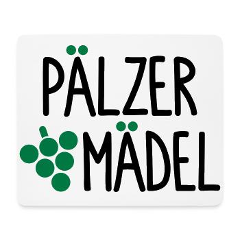 Pälzer Mädel - Mousepad (Querformat) - Weiß - Vorne