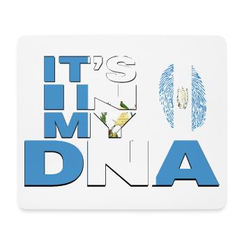 ES IST IN MEINER DNA GUATEMALA FINGER - Mousepad (Querformat) - Weiß - Vorne