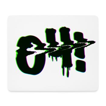 Oh! - Mouse Pad (horizontal) - white - Front