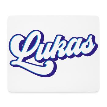 Luke | Colors changeable - Mouse Pad (horizontal) - white - Front