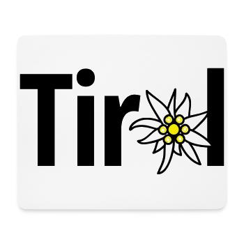 Tirol - Mousepad (Querformat) - Weiß - Vorne