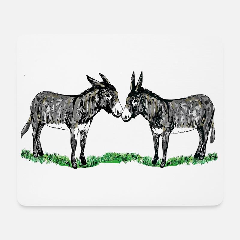 2esis - Mousepad (Querformat) - Weiß