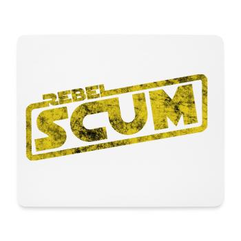 Rebel Scum - Movie quote scum rebels fantasy - Mouse Pad (horizontal) - white - Front