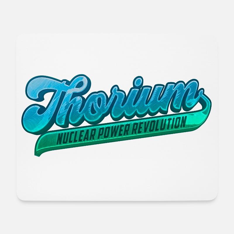 Thorium Revolution | Die Zukunft der Atomkraft - Mousepad (Querformat) - Weiß