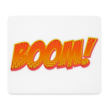 Boom! Explosives Shirt für den urbanen Style. - Mousepad (Querformat) - Weiß - Vorne