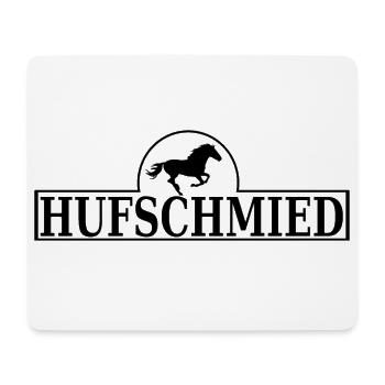 Hufschmied - Mousepad (Querformat) - Weiß - Vorne
