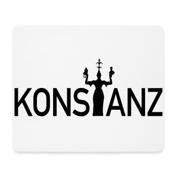 Constance - Tapis de souris (format paysage) - blanc - Devant