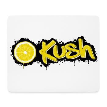 Orange Kush - Mouse Pad (horizontal) - white - Front