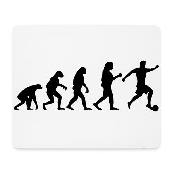 Soccer European Champion Hobby EM soccer player - Mouse Pad (horizontal) - white - Front