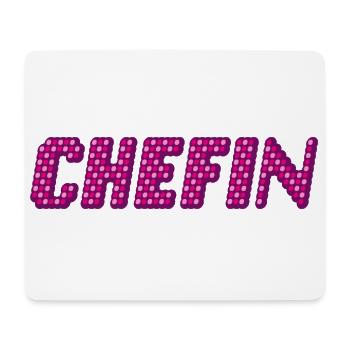 Chefin | Der weibliche Chef - Mousepad (Querformat) - Weiß - Vorne
