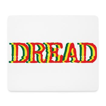 Dread Vibes Drum n Bass Dub Reggae - Tapis de souris (format paysage) - blanc - Devant