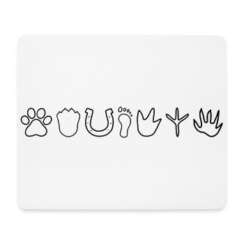 Spuren Band7 LSBT1 - Mousepad (Querformat) - Weiß - Vorne