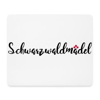 Schwarzwaldmädel - Mousepad (Querformat) - Weiß - Vorne