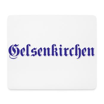 Texte de Gelsenkirchen | Couleurs changeantes - Tapis de souris (format paysage) - blanc - Devant