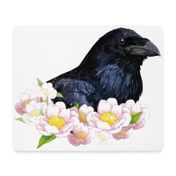 Raven - Mouse Pad (horizontal) - white - Front