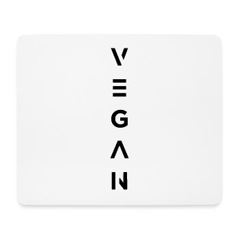 VEGAN VEGANER - Tapis de souris (format paysage) - blanc - Devant