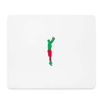 Alkohol - Mousepad (Querformat) - Weiß - Vorne