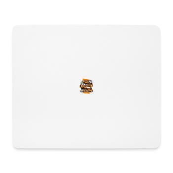 Stay positive work hard make it happen - Mouse Pad (horizontal) - white - Front