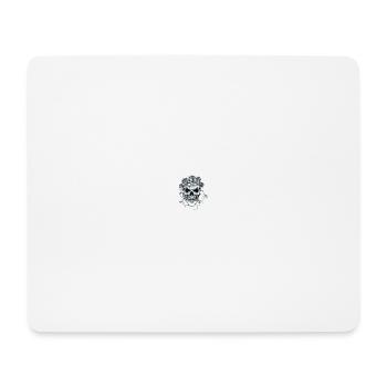 Totenkopf - Mousepad (Querformat) - Weiß - Vorne