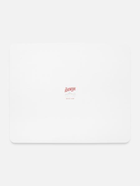 Van Life Abenteuer Camper - Mousepad (Querformat) - Weiß